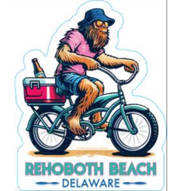 STEAMBOAT STICKERS BEACH STICKER SASQUATCH CRUISER