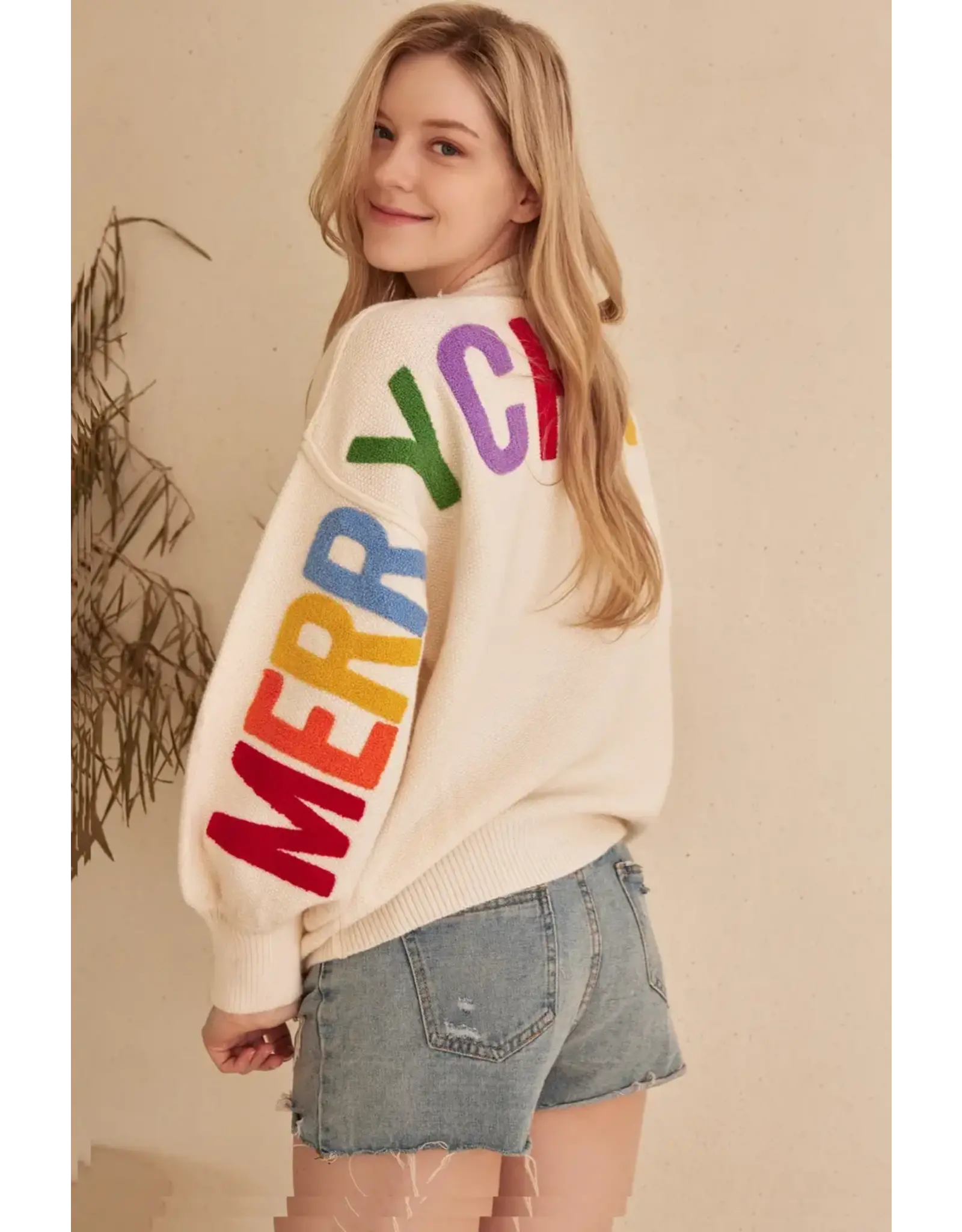 MELLO OVERSIZE CHRISTMAS SWEATER