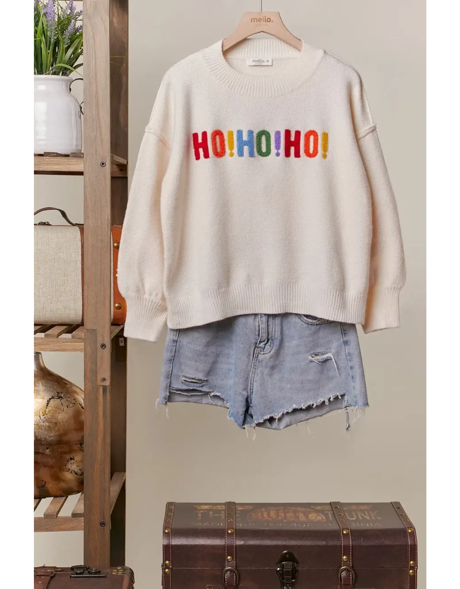 MELLO OVERSIZE CHRISTMAS SWEATER