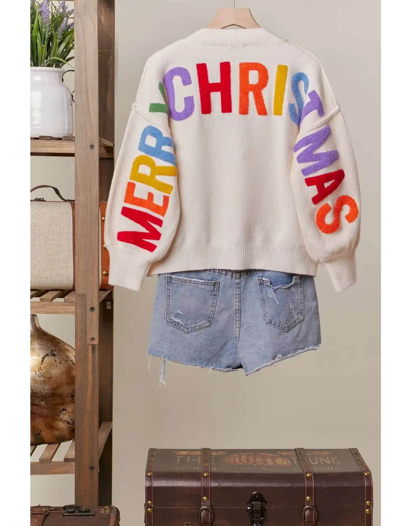 MELLO OVERSIZE CHRISTMAS SWEATER