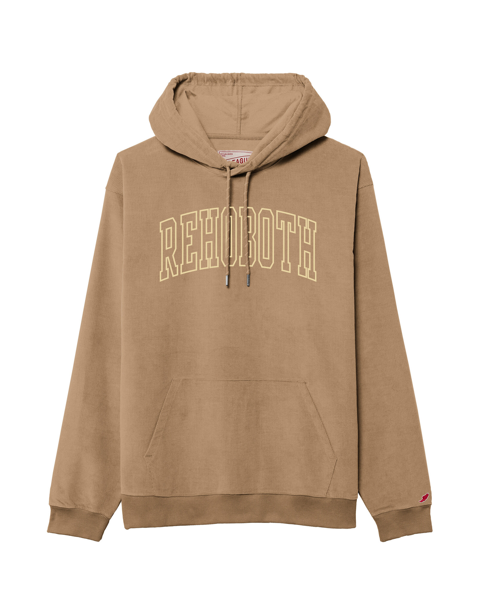 LEAGUE CORD EMBROIDERED HOODIE