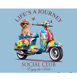 AMERICAN FIDO LIFE IS A JOURNEY DOODLE SS TEE