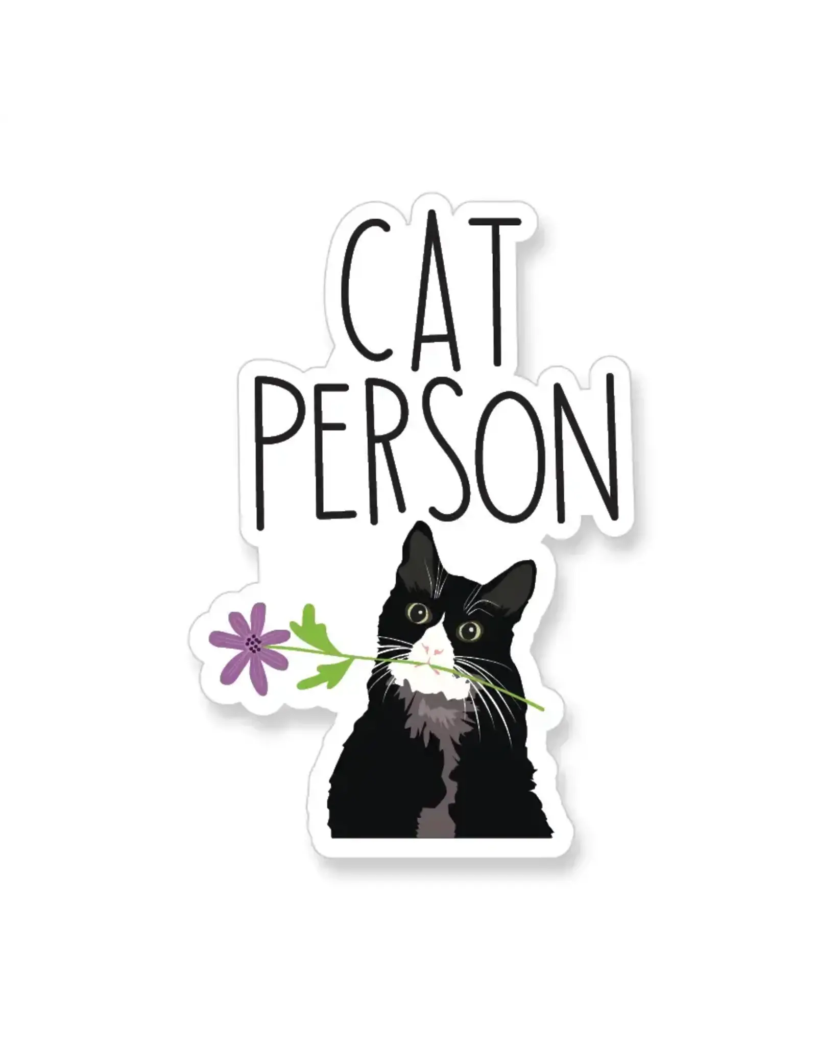 PRAXIS NOVELTY STICKER CAT PERSON