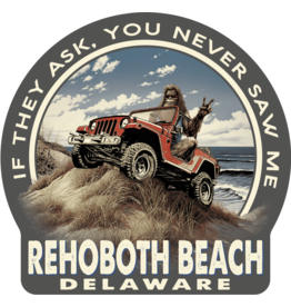 BLUE 84 ACRYLIC MAGNET FREELOADING BIGFOOT