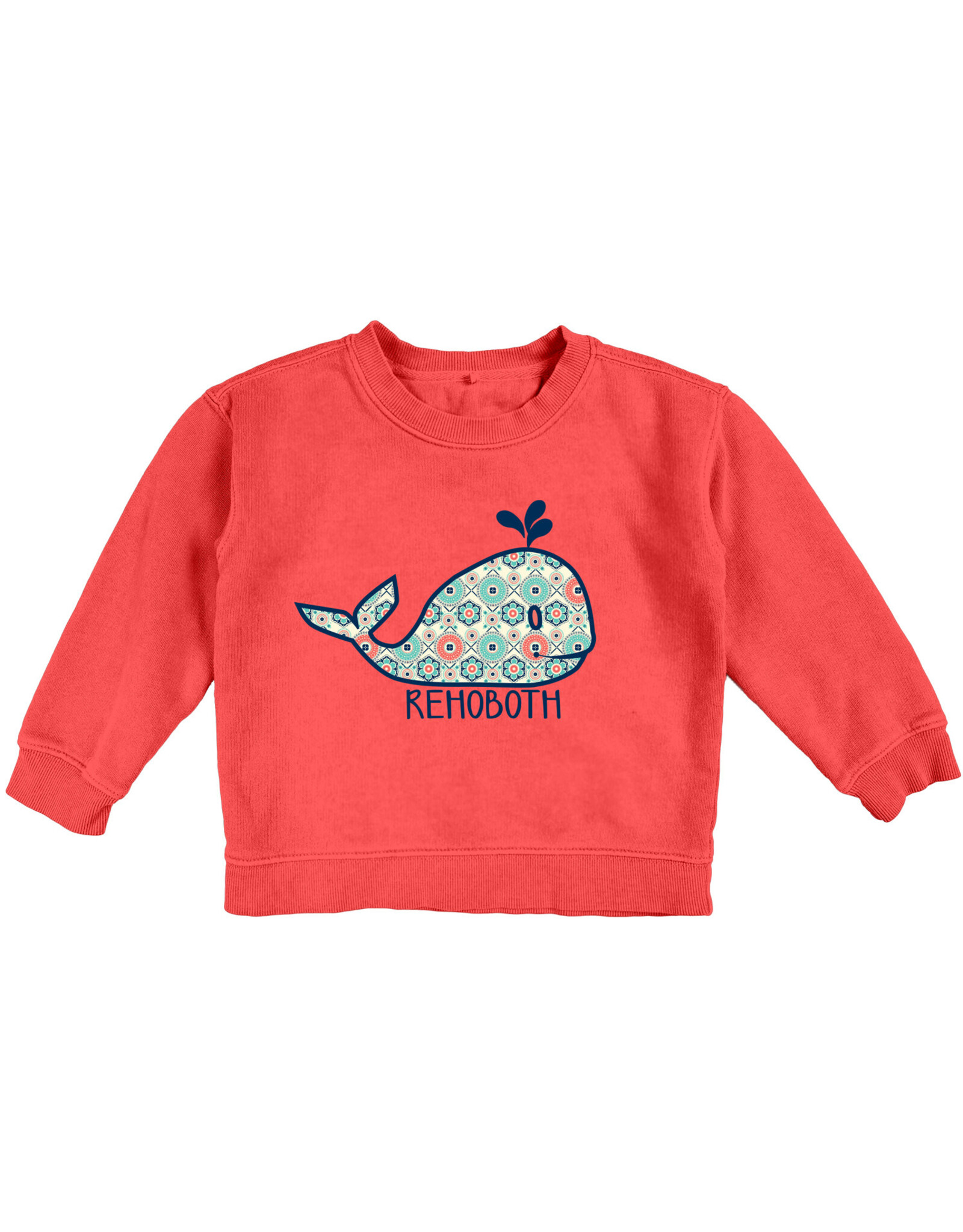 BLUE 84 TODDLER WISH LIST WHALE CREWNECK