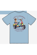 AMERICAN FIDO LIFE IS A JOURNEY DOODLE SS TEE