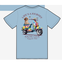 AMERICAN FIDO LIFE IS A JOURNEY DOODLE SS TEE