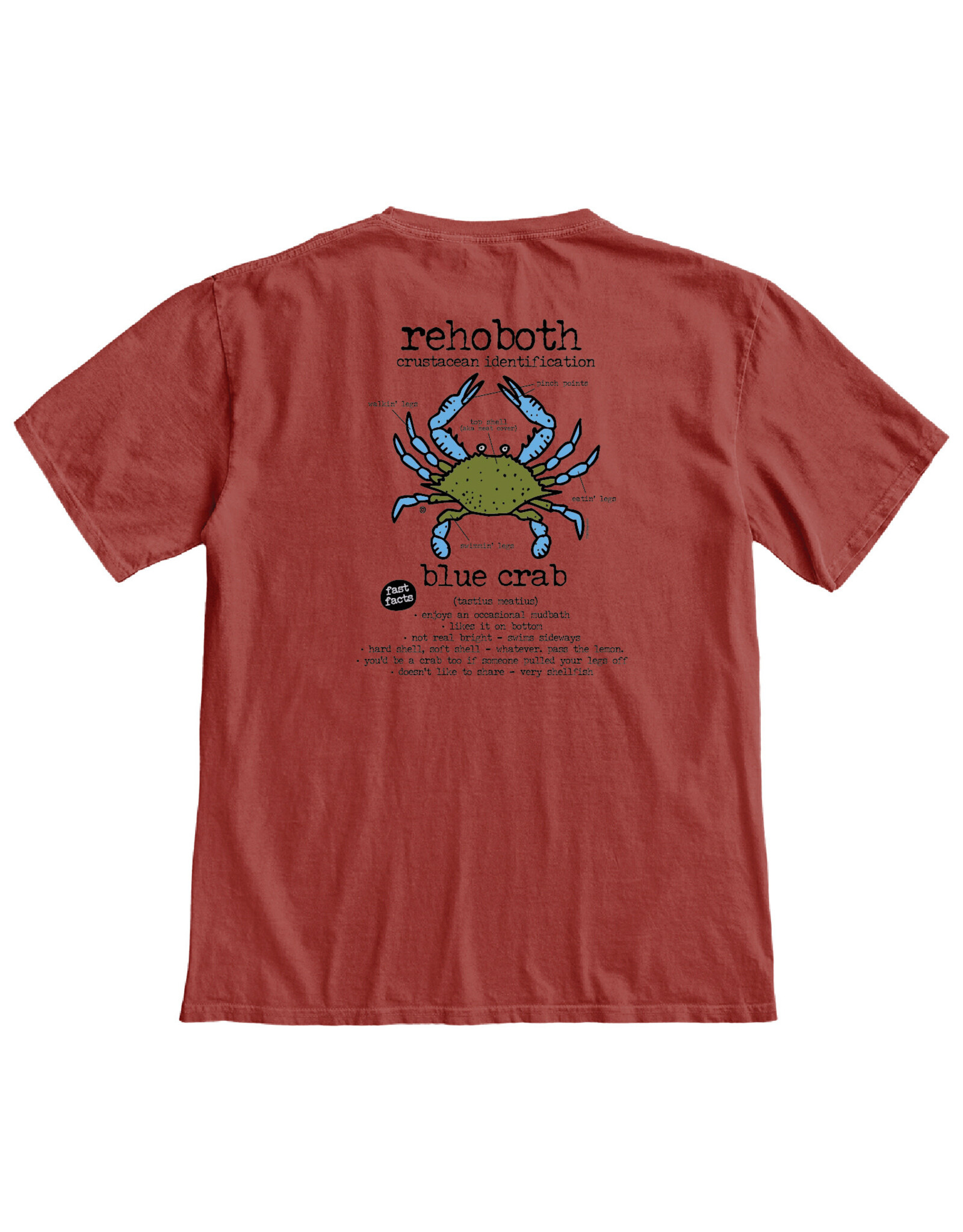 BLUE 84 BLUE CRAB ID SS TEE