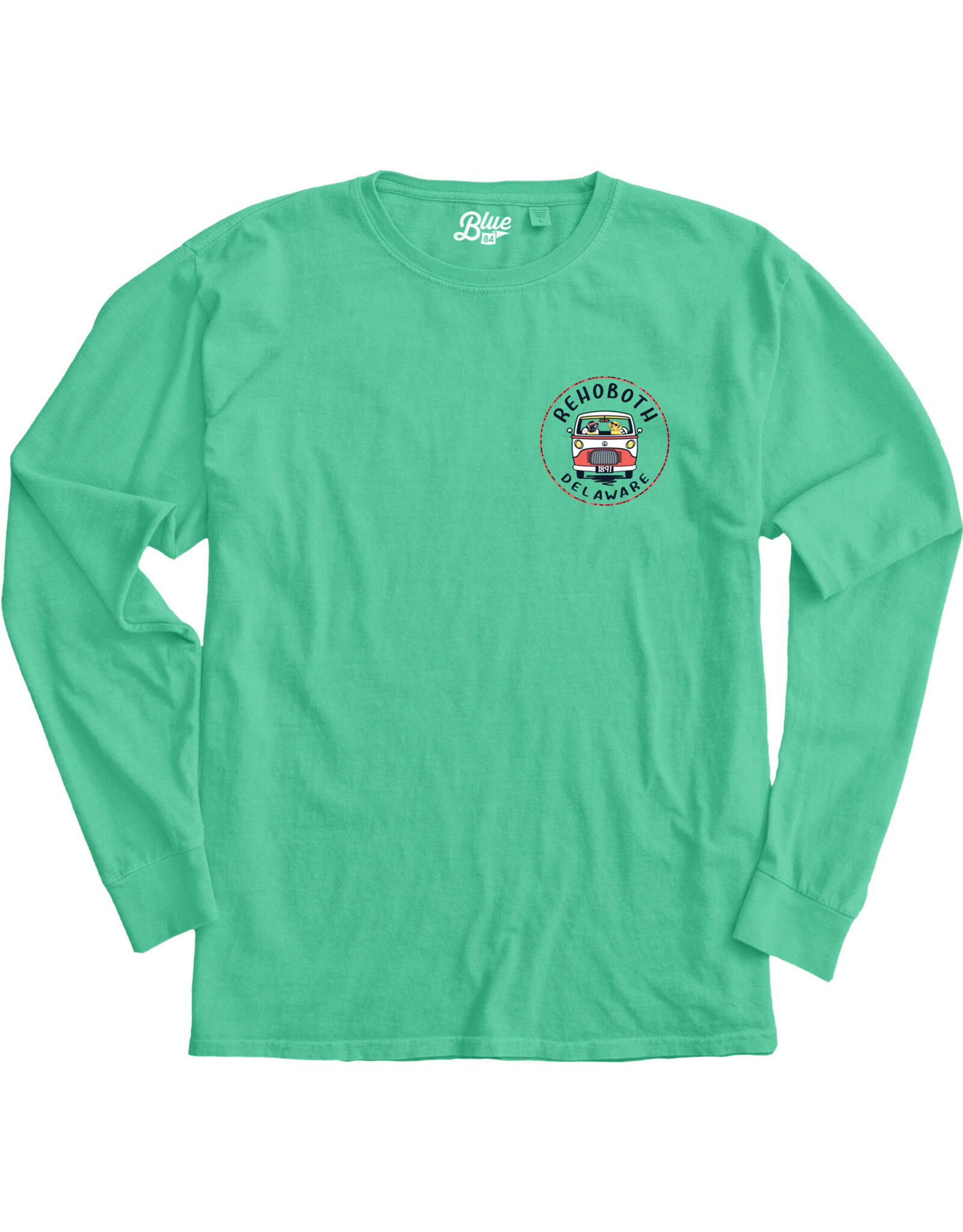 BLUE 84 CONCURRENCE BUS/DOGS LS TEE