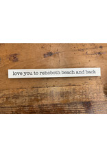 RUSTIC MARLIN REHOBOTH BEACH AND BACK SKINNY BLOCK