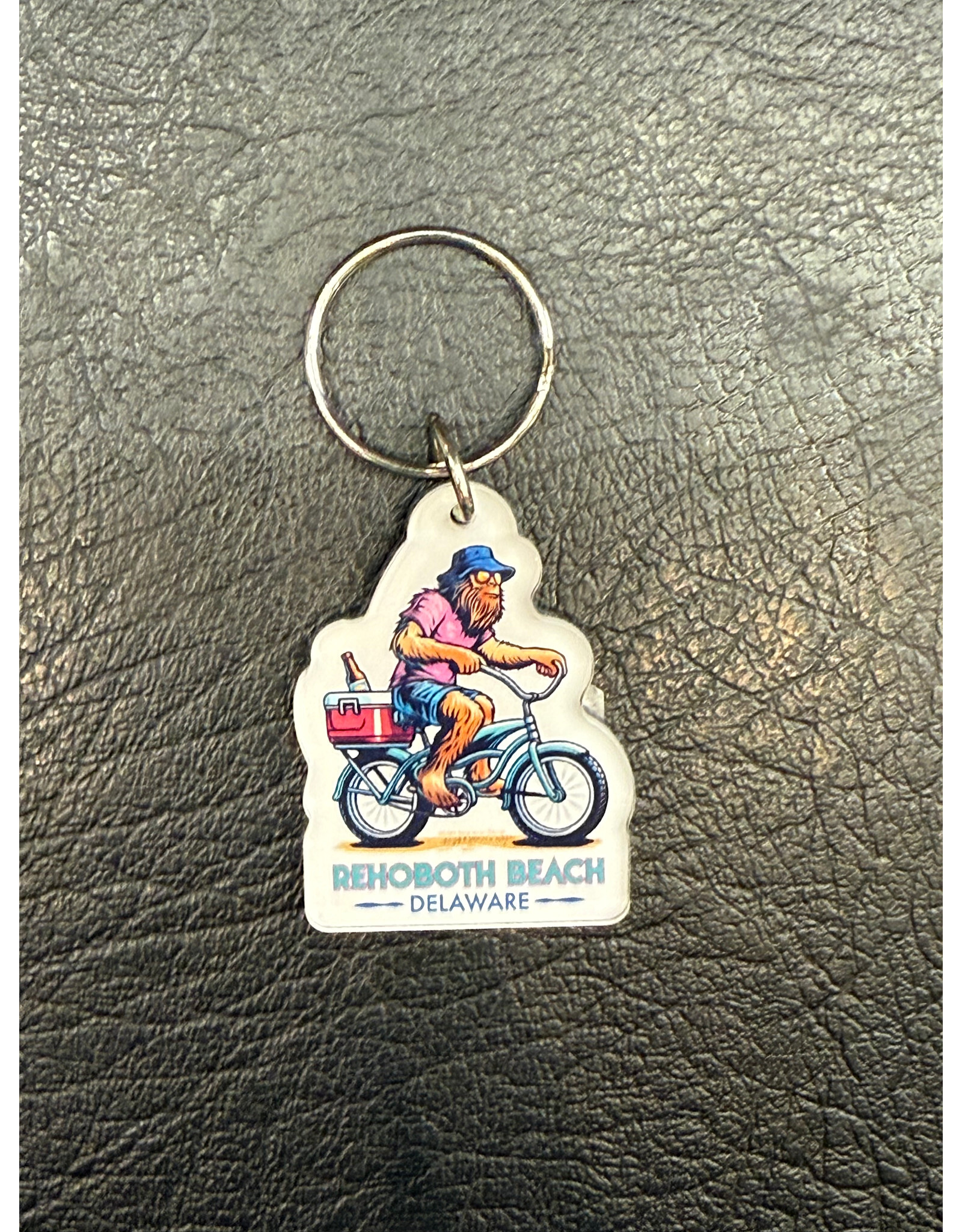 STEAMBOAT STICKERS ACRYLIC KEYCHAIN SASQUATCH CRUISER