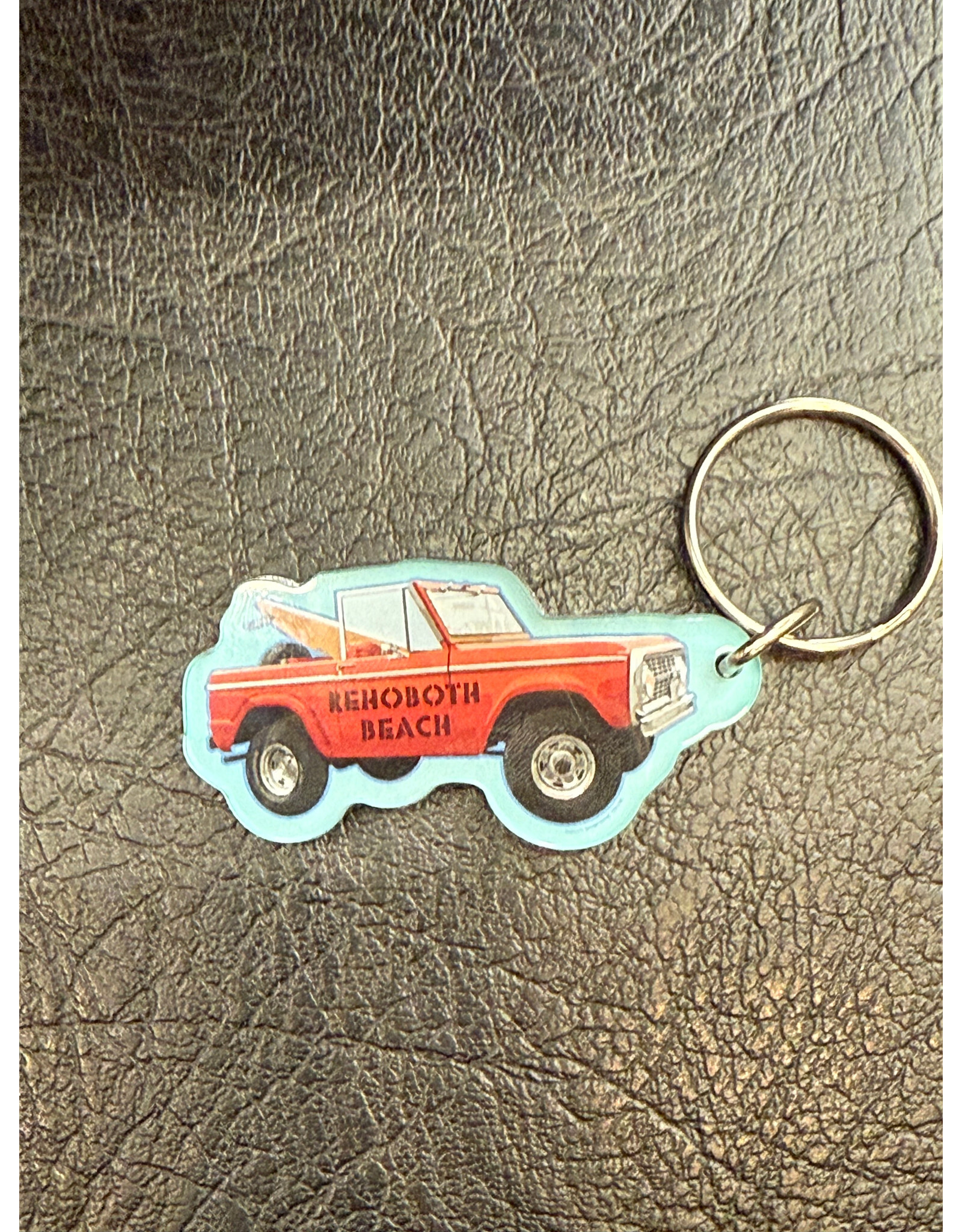 STEAMBOAT STICKERS ACRYLIC KEYCHAIN SURF ROVER