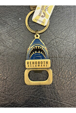 PACIFIC CREATIONS BOTTLE OPENER KEYCHAIN GREAT WHITE SHARK