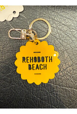 CLEARY LANE CLEARY LANE KEYCHAIN MARIGOLD FLOWER