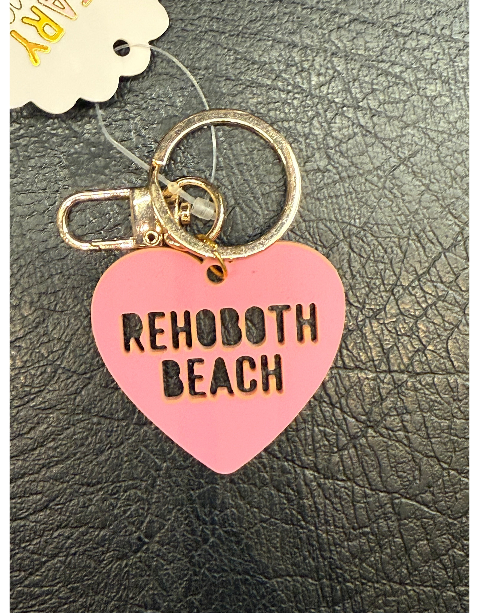 CLEARY LANE CLEARY LANE KEYCHAIN PINK HEART