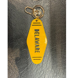 CLEARY LANE DELAWARE CLEARY LANE KEYCHAIN CANARY YELLOW RETRO
