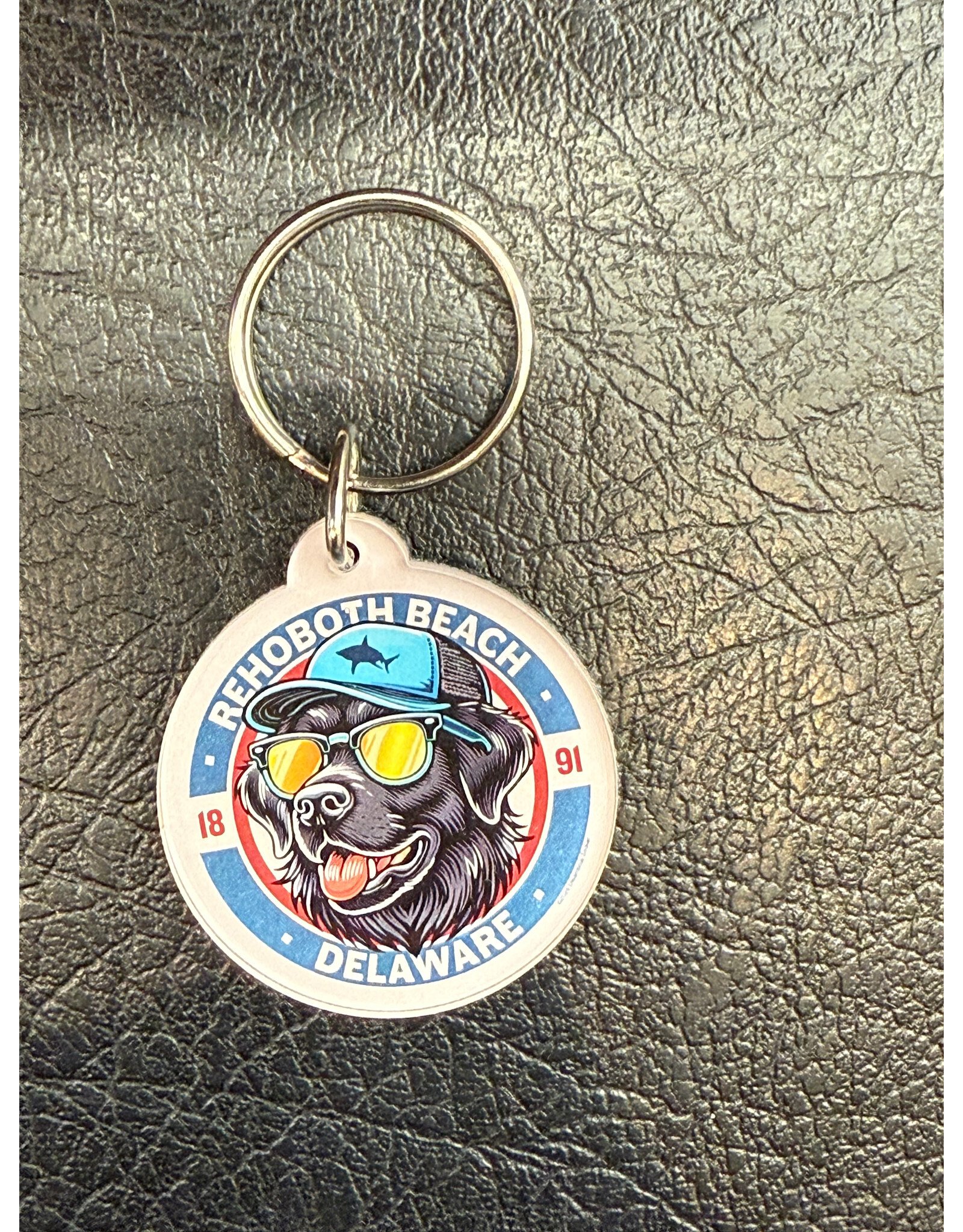 STEAMBOAT STICKERS ACRYLIC KEYCHAIN ALL AMERICAN LAB