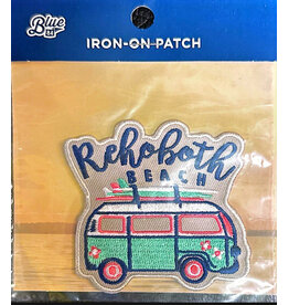 BLUE 84 IRON ON PATCH AMERIGO SURF VAN