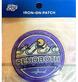 BLUE 84 IRON ON PATCH SHAKE UP WAVES