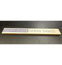 RUSTIC MARLIN LEWES HAPPY PLACE SKINNY BLOCK