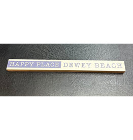 RUSTIC MARLIN DEWEY HAPPY PLACE SKINNY BLOCK