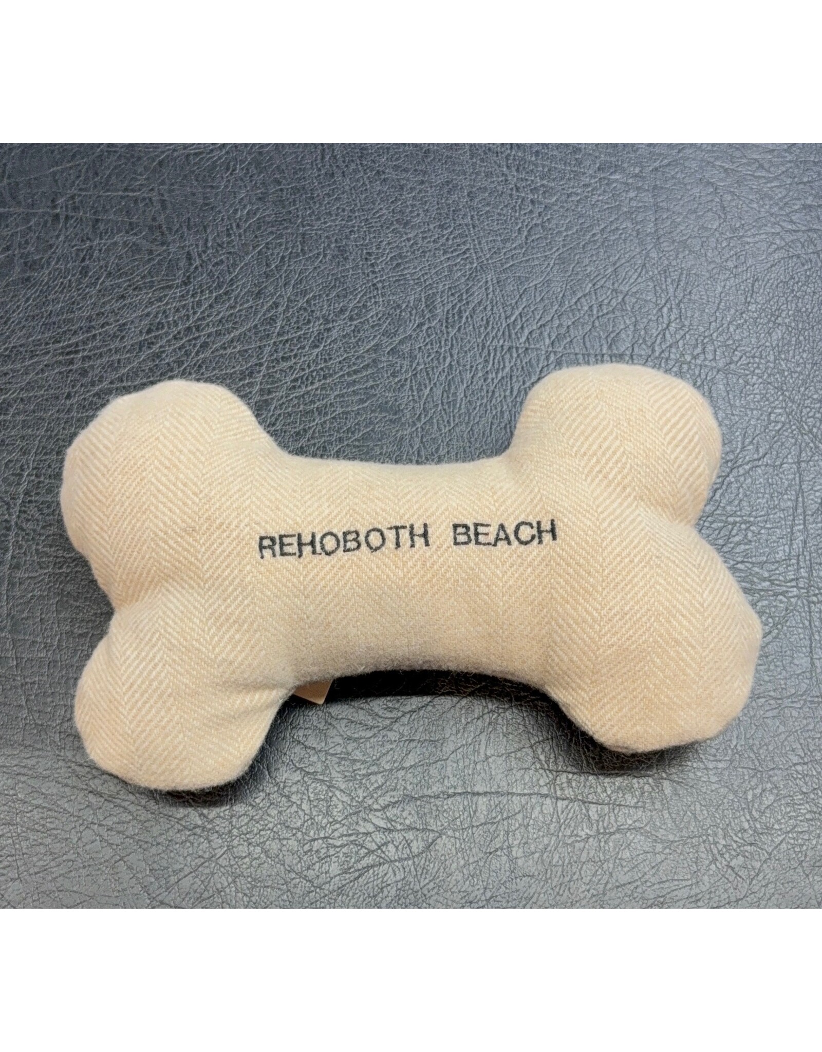 TWEED BONE DOG SQUEAKER TOY