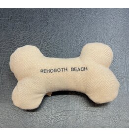 TWEED BONE DOG SQUEAKER TOY