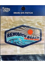 BLUE 84 IRON ON PATCH AFFIRMATION WAVE