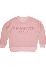 BLUE 84 REVERSE TERRY EMBROIDERED CREWNECK