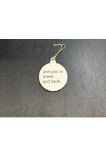 LEWES AND BACK ORNAMENT