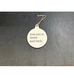 LEWES AND BACK ORNAMENT