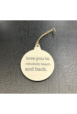 REHOBOTH AND BACK ORNAMENT