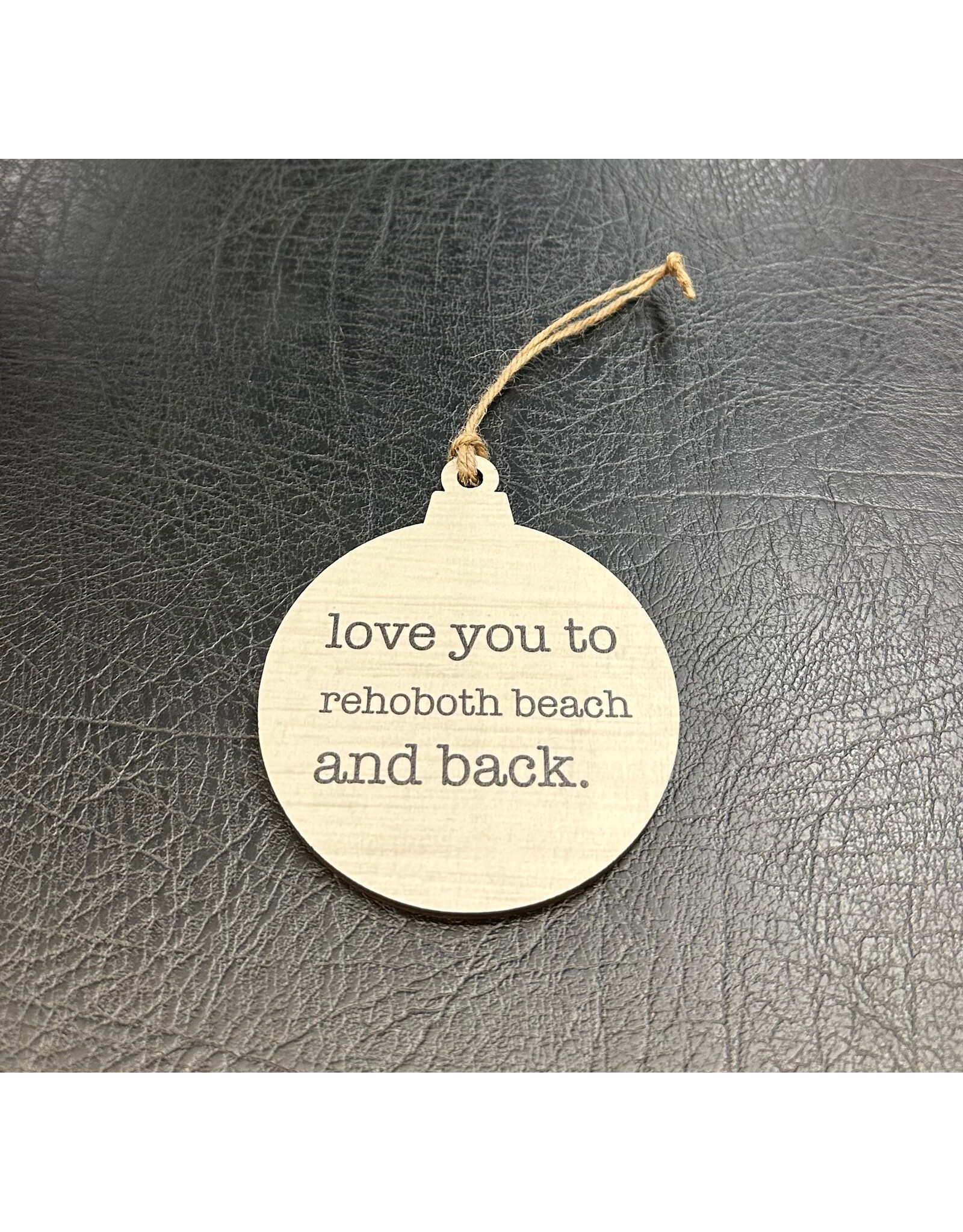 REHOBOTH AND BACK ORNAMENT