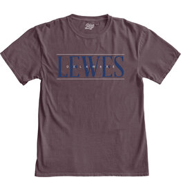 BLUE 84 LEWES PSYCHIC FONT EMBROIDERED SS TEE