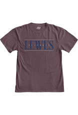 BLUE 84 LEWES PSYCHIC FONT EMBROIDERED SS TEE