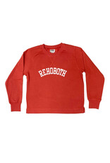 WILD PALMS WOMENS APPLIQUE CREWNECK SWEATSHIRT