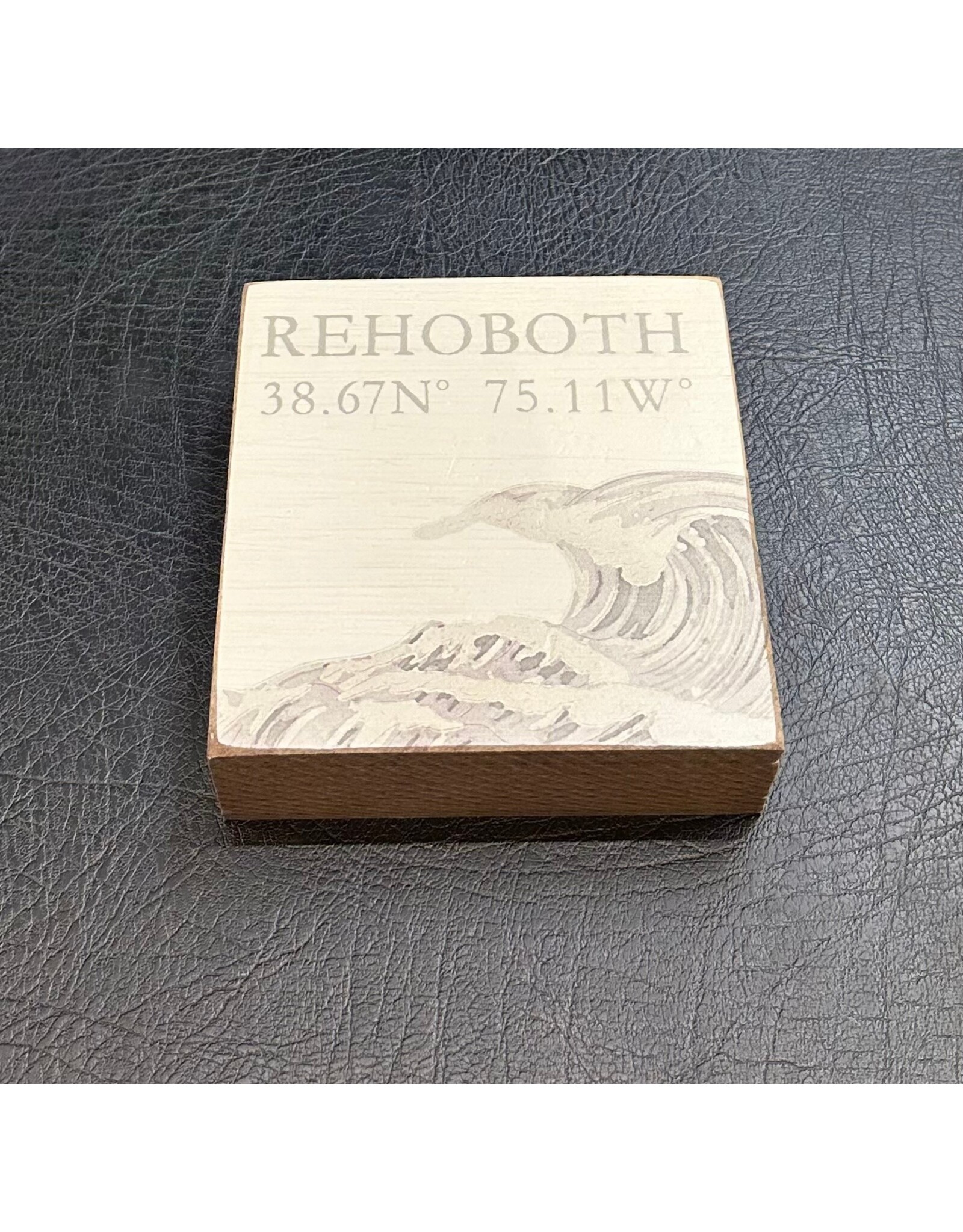 REHOBOTH WAVE BLOCK SIGN