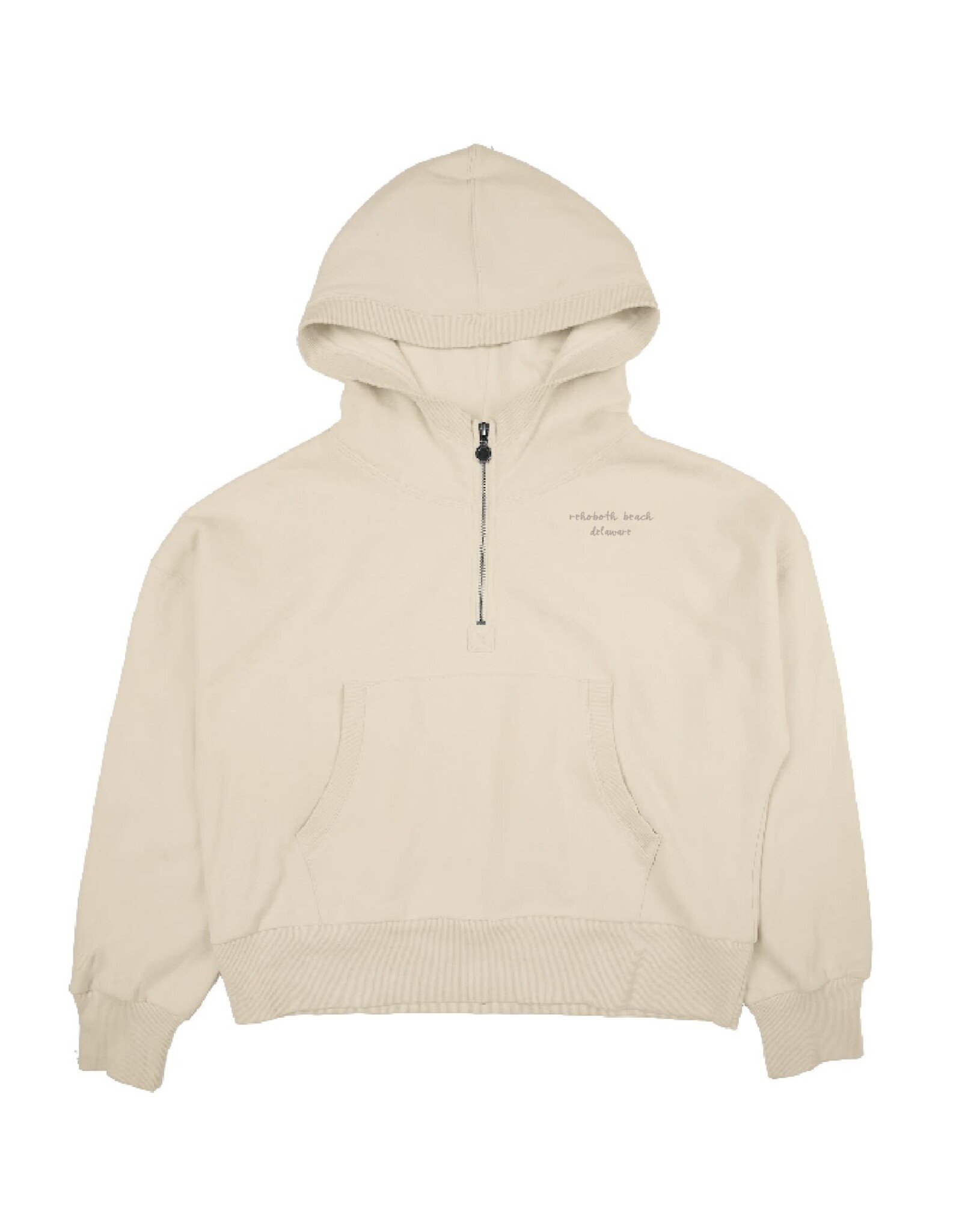 BLUE 84 WOMENS VERACRUZ SOFT 1/2 ZIP HOOD