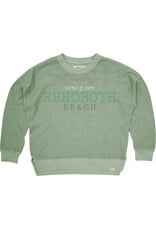 BLUE 84 REVERSE TERRY EMBROIDERED CREWNECK