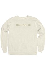 BLUE 84 TONAL SIMPLE EMBROIDERED CREWNECK