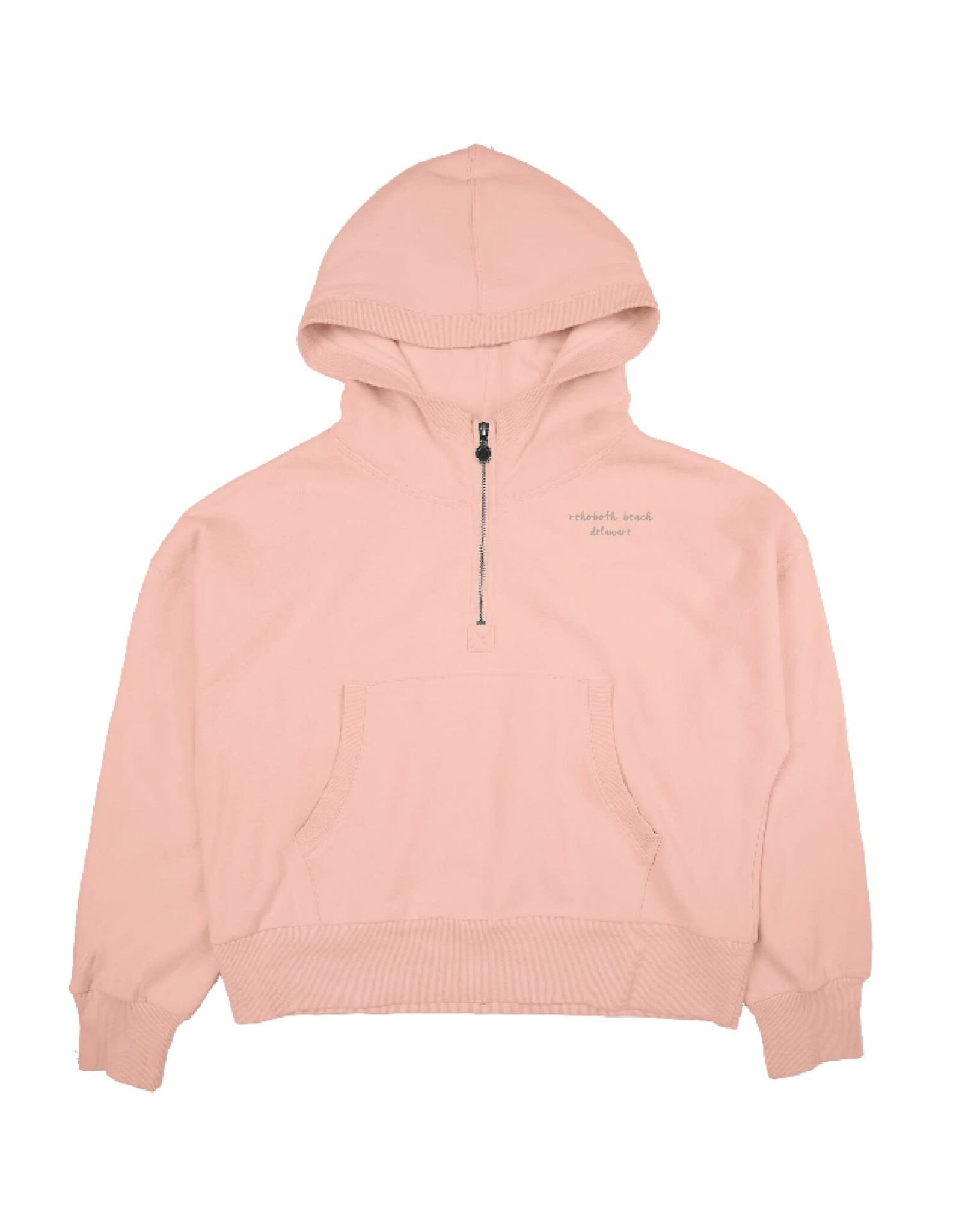 BLUE 84 WOMENS VERACRUZ SOFT 1/2 ZIP HOOD