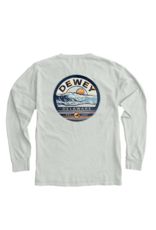 BLUE 84 DEWEY DIVINATION WAVES LS TEE