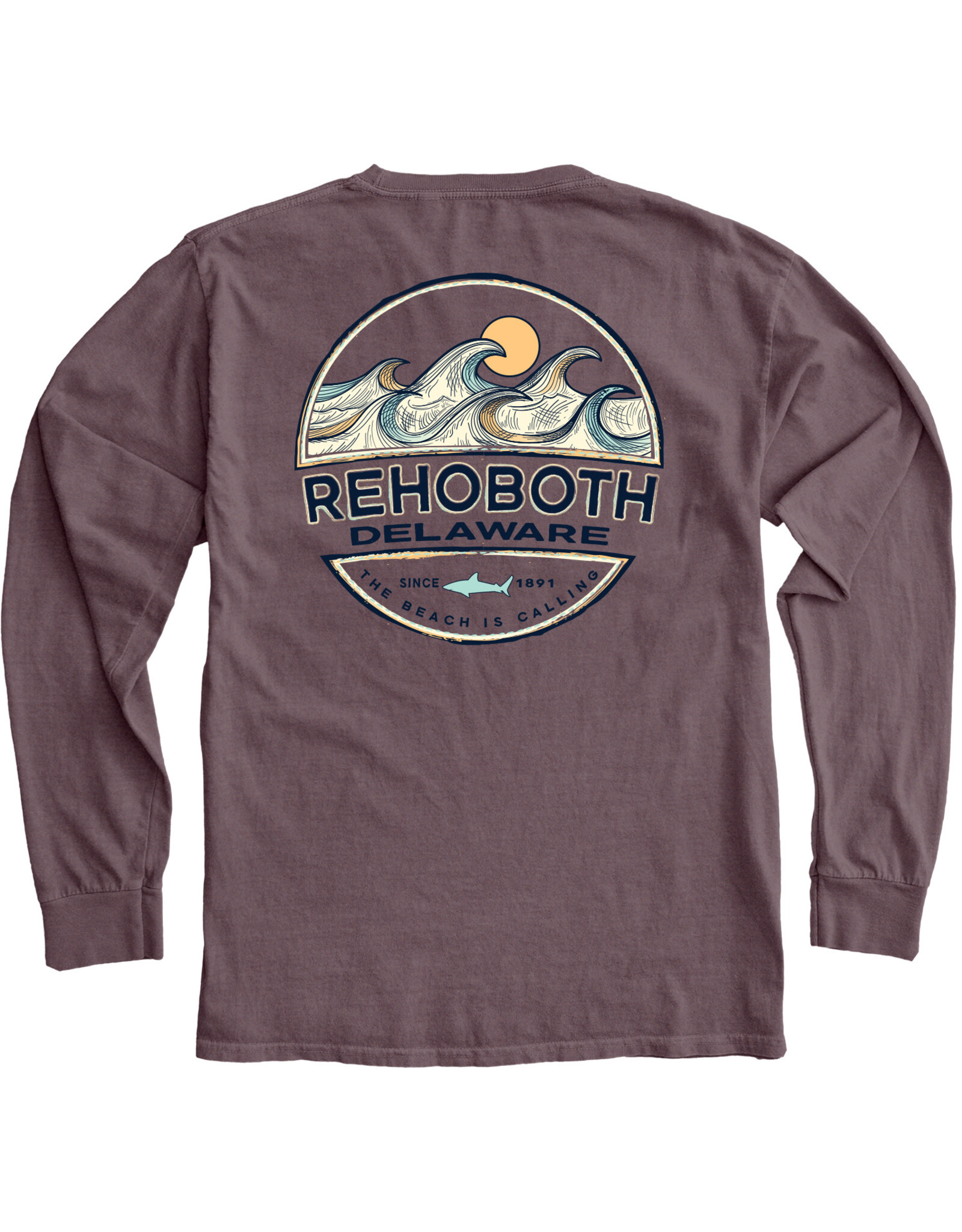 BLUE 84 SHAKE UP WAVES LS TEE