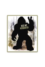 SCENIC ROUTE NOVELTY STICKER KISS MY ASSQUATCH