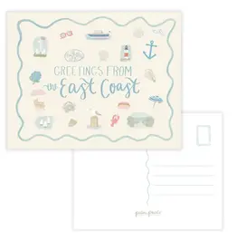 ONDERKAST POSTCARD EAST COAST