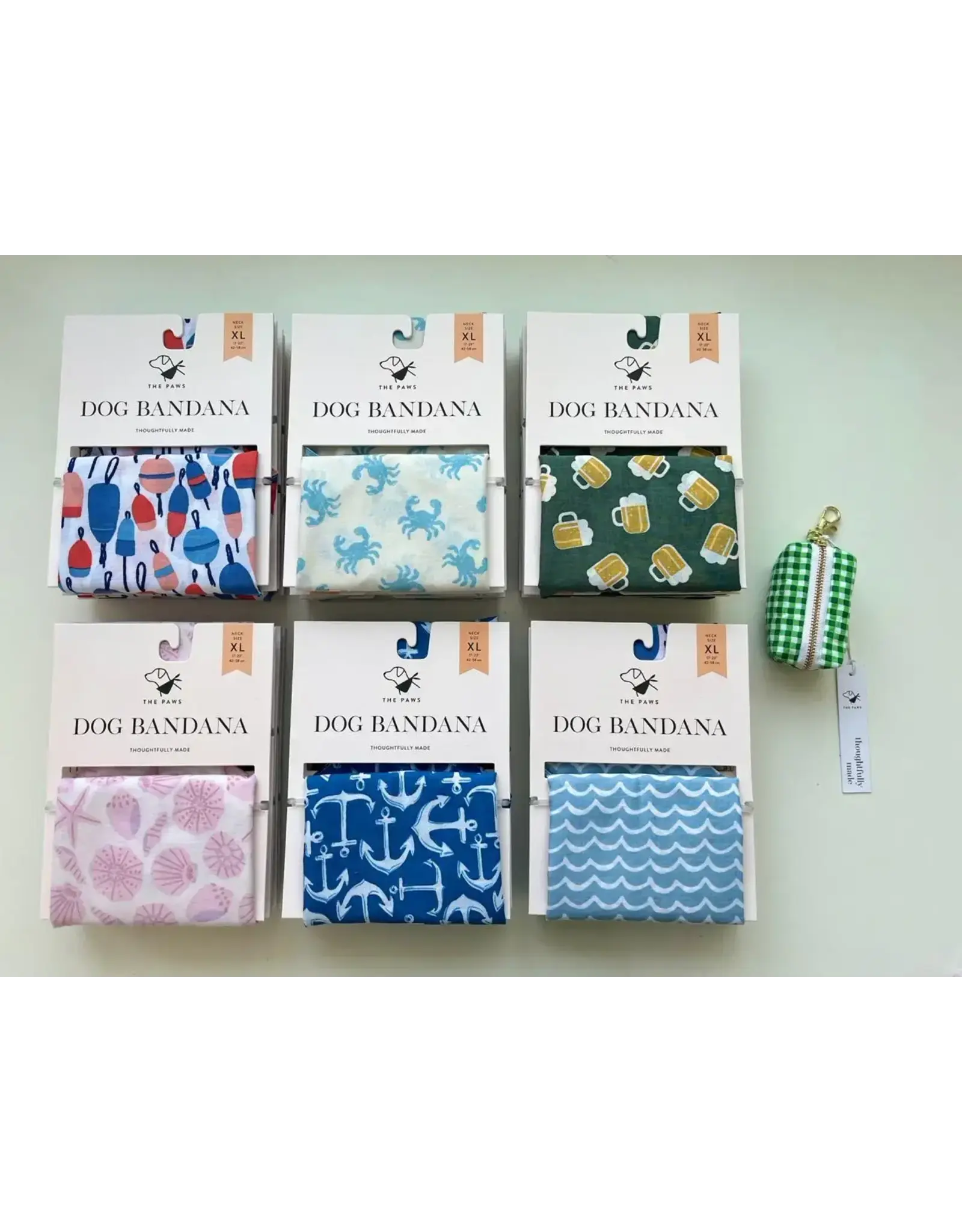 THE PAWS DOGGY BEACH BANDANA