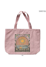 TECHSTYLES CHASING DREAMS PINK CANVAS TOTE