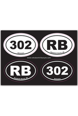 EURO STICKER SHEET MINI RB/302