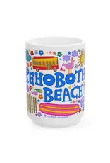LOLALA BEACH SCRIBBLES COFFEE MUG