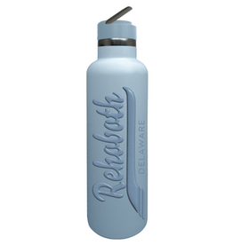 LEGEND WATER BOTTLE TONAL SCRIPT BLUE HYDRANGEA
